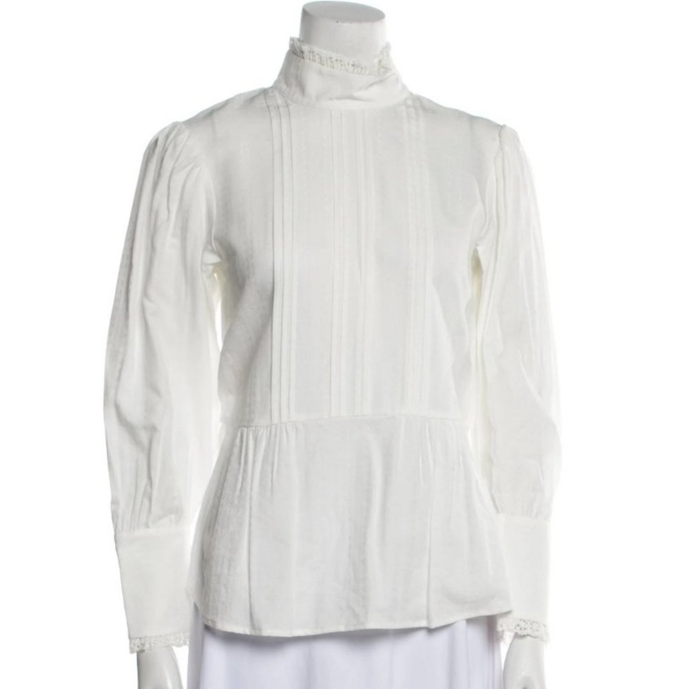 COPY - SEE BY CHLOE WHITE BLOUSE NEW WITH TAGS